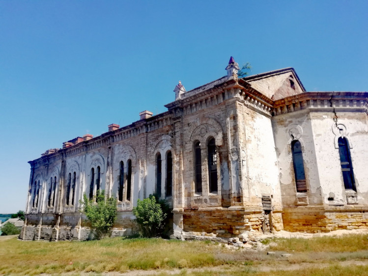 Руїни Собору Пресвятої Трійці в Канделі (Лиманському)