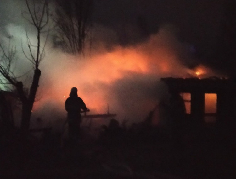 пожежа на базі відпочинку на Одещині