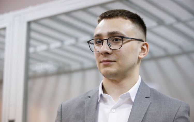 Активіст Сергій Стерненко в судовій залі
