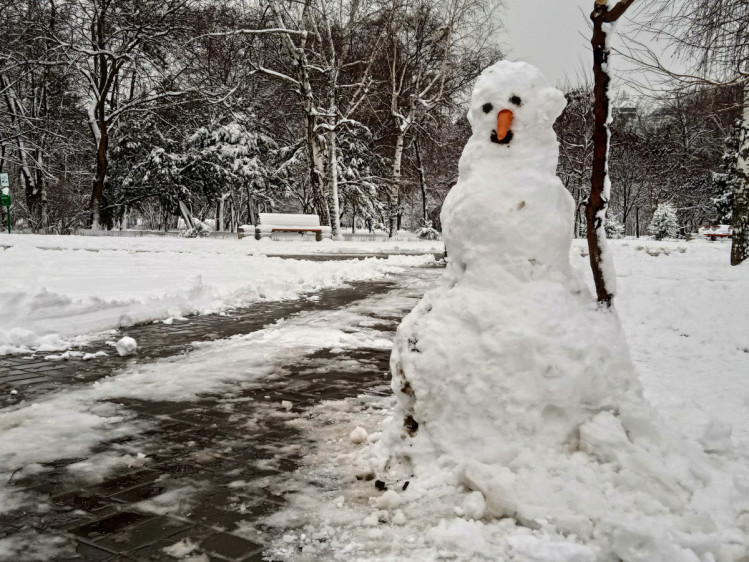 Снігова баба в Одесі