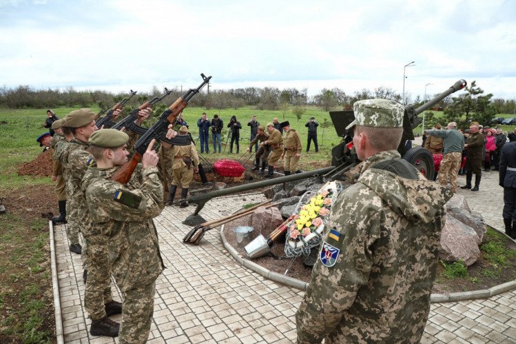 Мітинг-реквієм на Меморіалі 412-ї батареї 