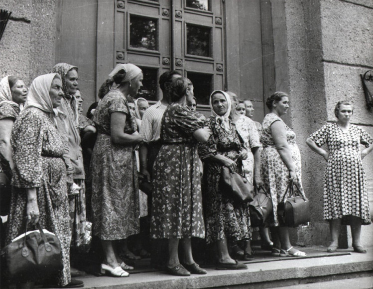 Черга в Одесі 1963 рік
