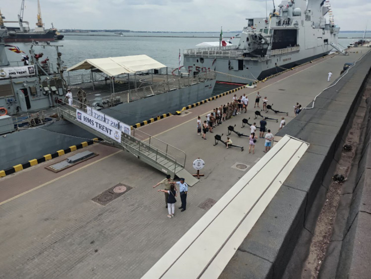 Корабли НАТО прибыли в одесский порт