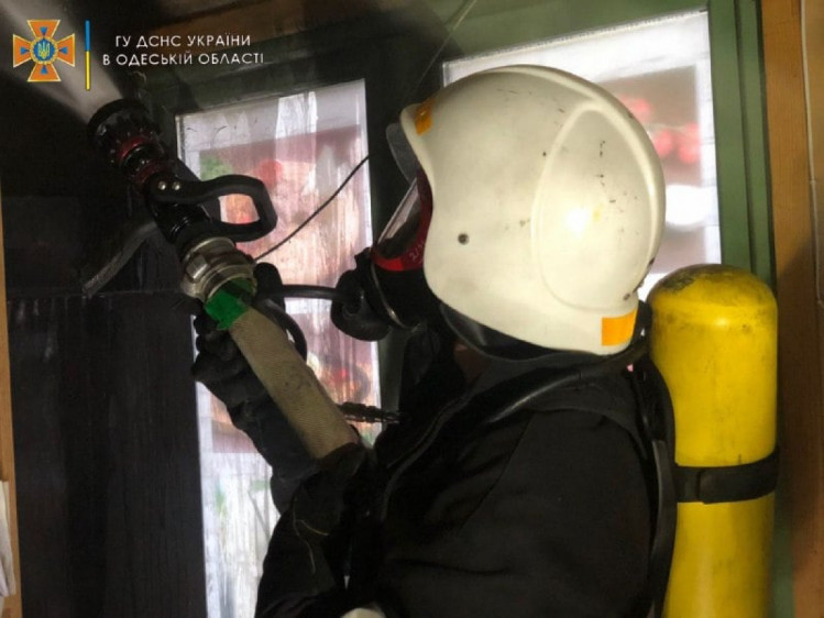 На Італійському бульварі в Одесі сталася пожежа у кафе