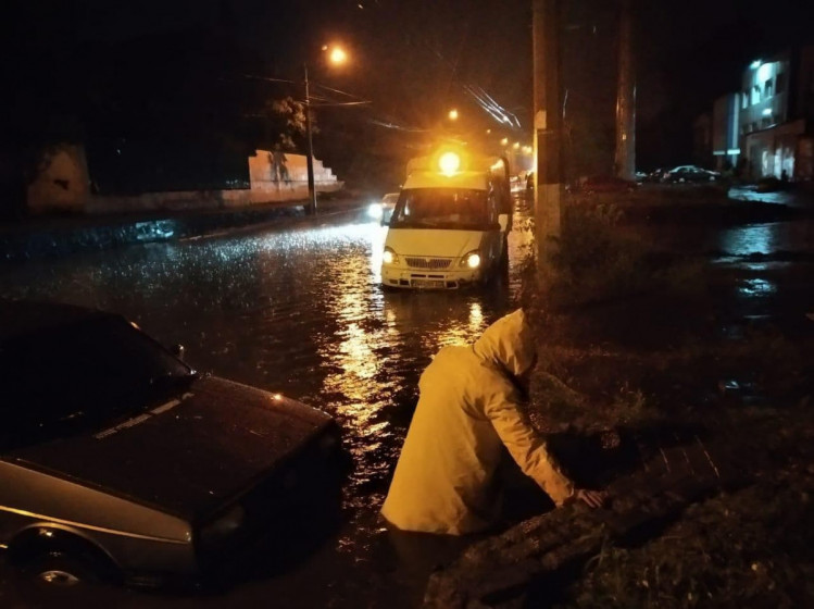 Последствия потопа в Одессе