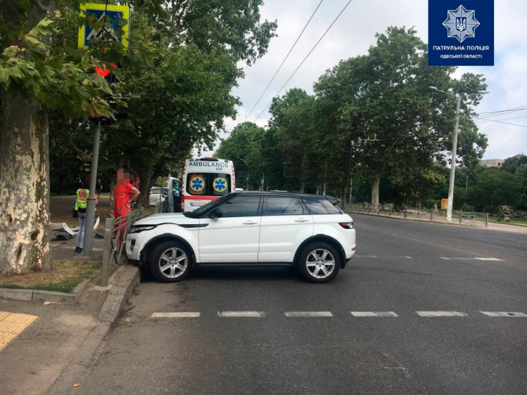 Дорожньо-транспортна пригода сталася на проспекті Шевченка в Одесі