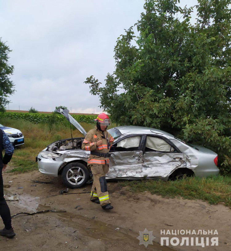 В ДТП під Одесою постраждала мама з двома дітьми 