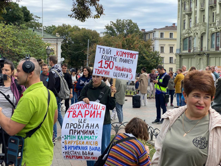 Марш за права тварин в Одесі