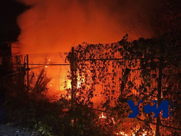 Пожежа в Одесі 