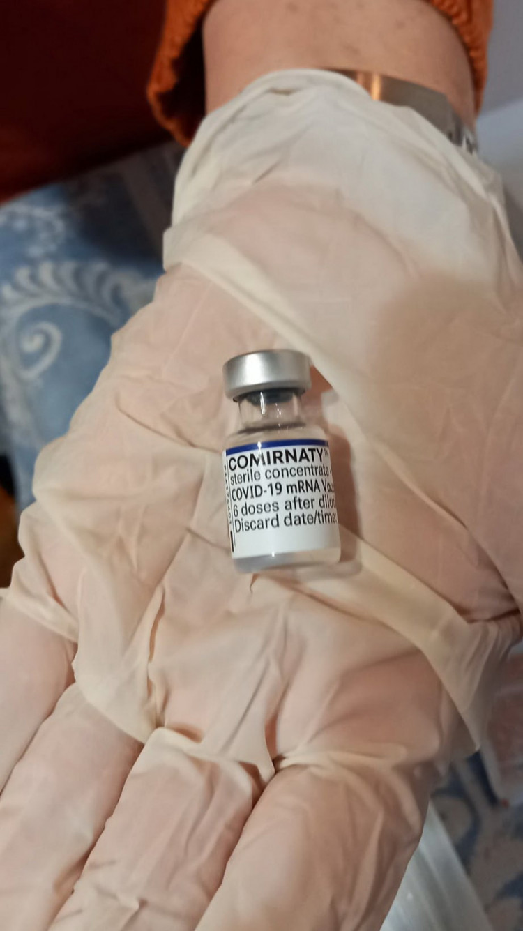 Прививка от COVID-19 получила 104-летняя одесситка