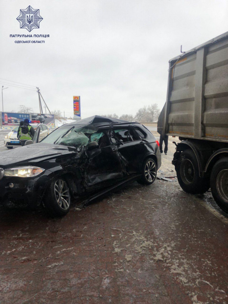 ДТП произошло на трассе Одесса-Киев